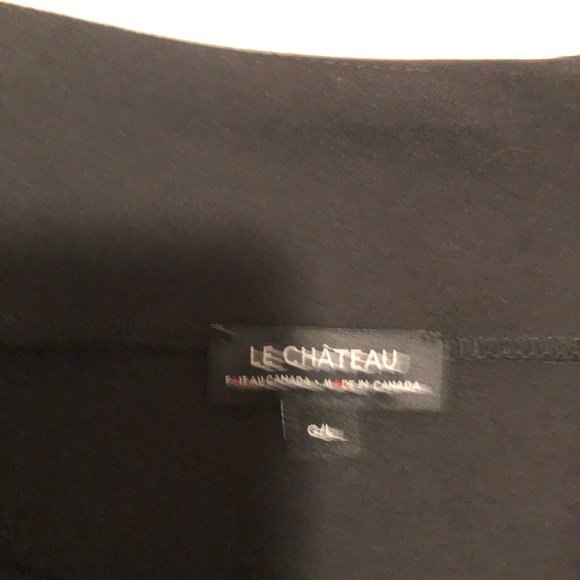 Le Chateau size L black dressy top - Picture 11 of 11